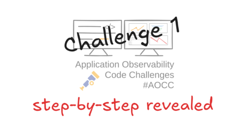 Application Observability Code Challenge 1 step by step revealed