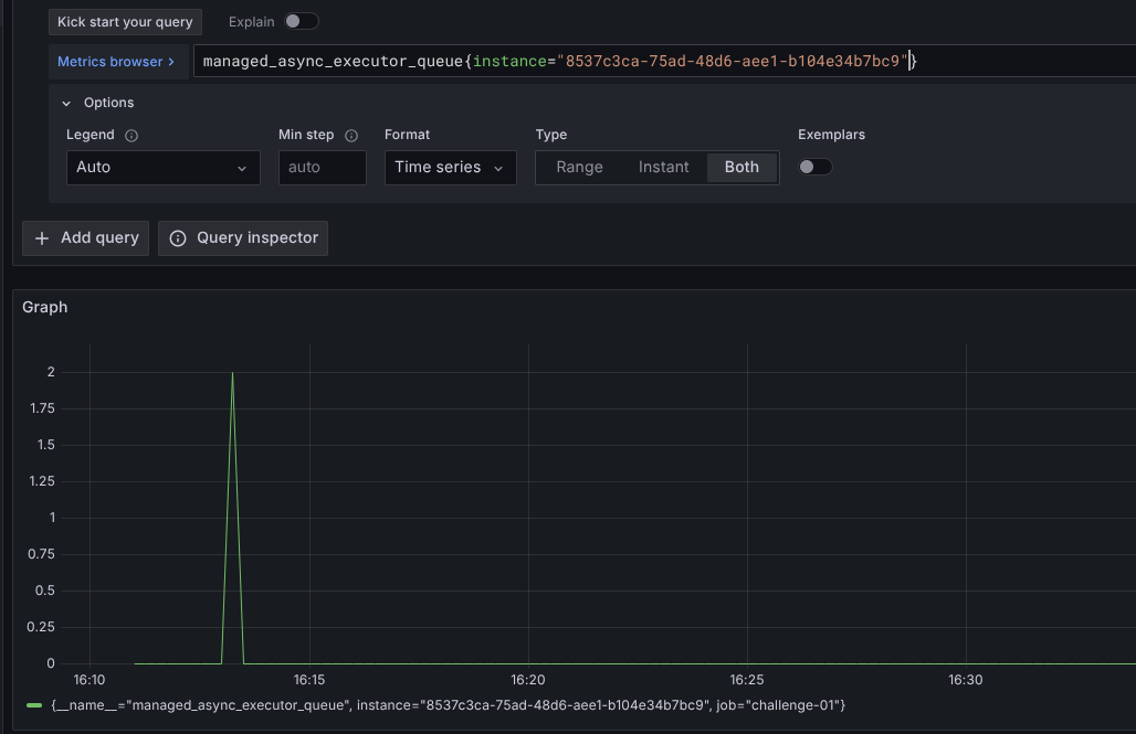 Tasks in queue